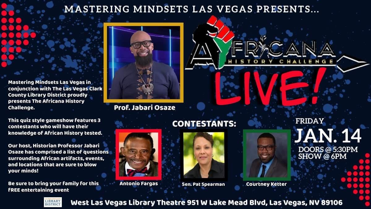 The Africana History Challenge Mastering Mindsets Las Vegas